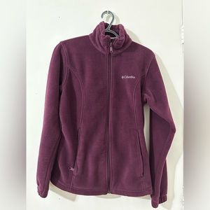 Columbia full zip fleece jacket